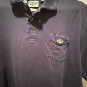 Lacoste Men's Deep Purple Polo Shirt